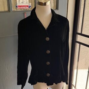 Vintage Velvet Blazer USA